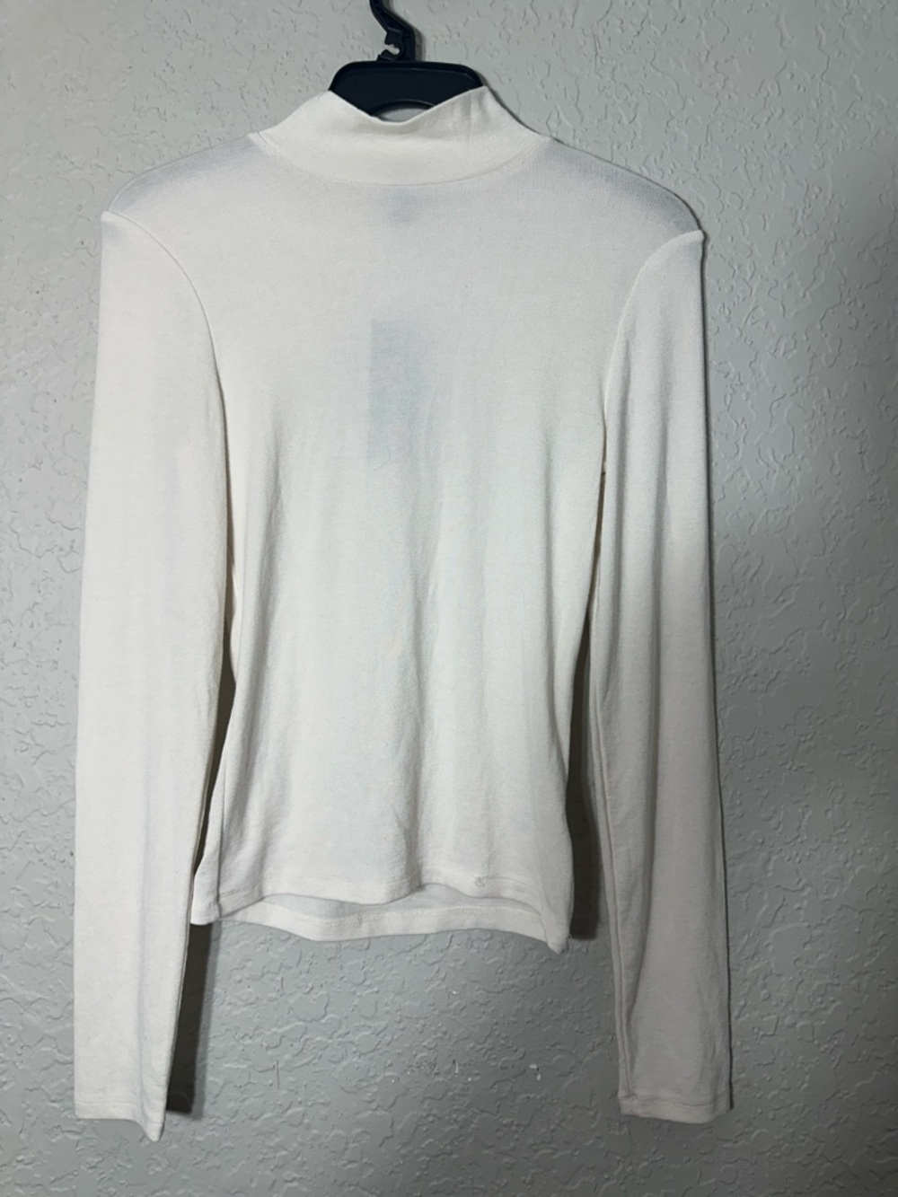 wild fable Cream Mock Neck Long-Sleeve Top